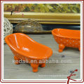 Orange Glaze Ceramic funny soap dish